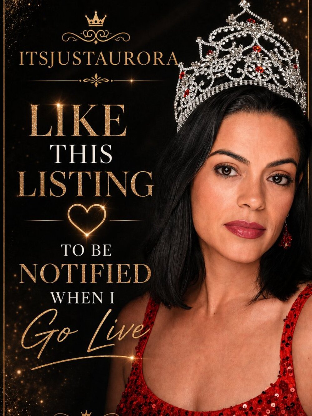 We are Live Gaby & Aurora (aka nurseaurora). Like this flyer to be notified!